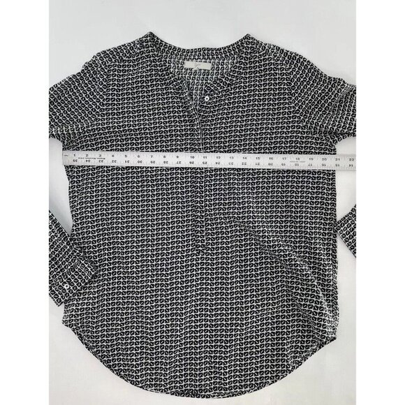 Joie Women’s Geometric Lightweight (Cotton?) Black & White Print Size Small - Picture 7 of 9
